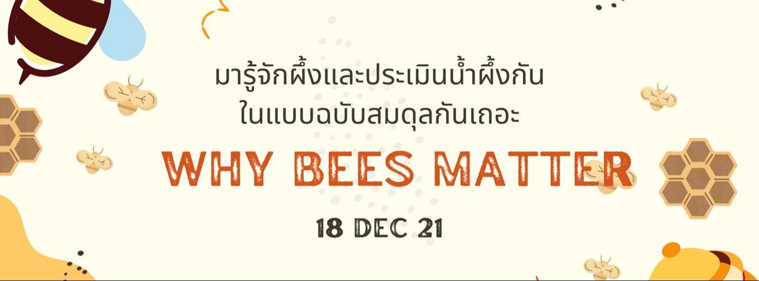 Why bees matter มารู้จักผึ้งและประเมินน้ำผึ้งในแบบฉบับสมดุล  Zipevent