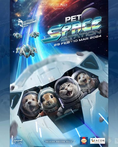 Pet Space Station Zipevent