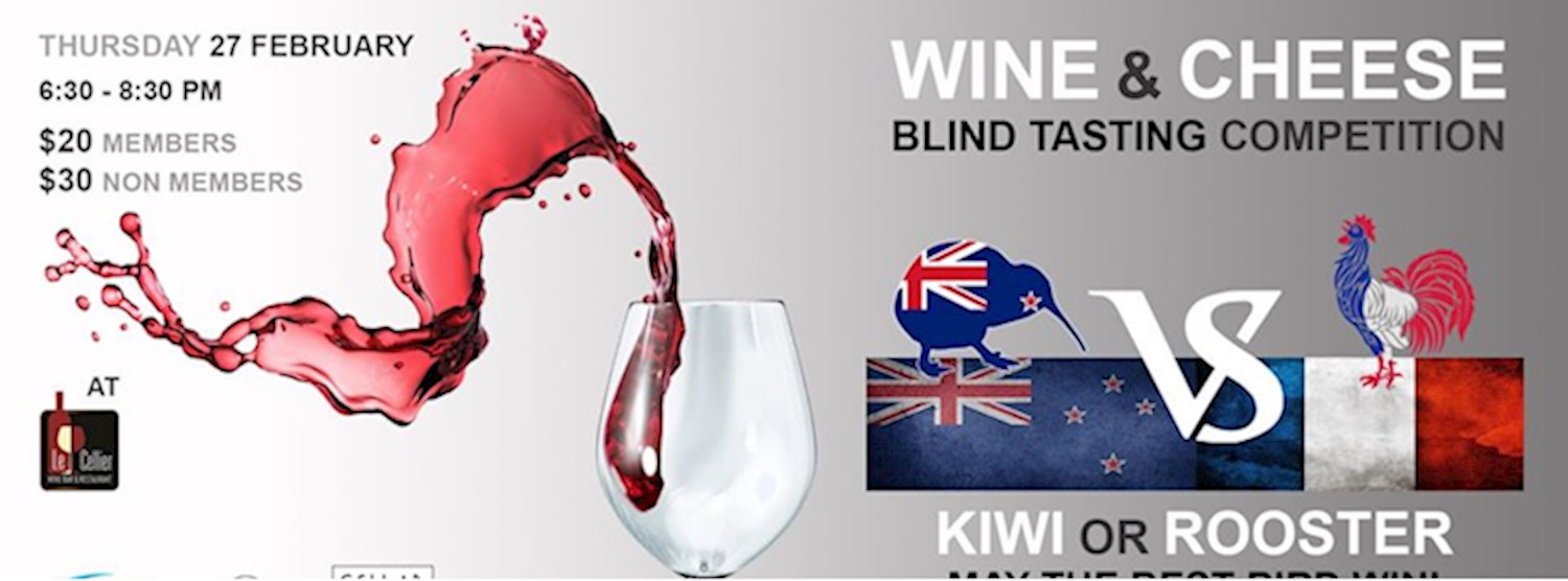 France vs NZ Wine and Cheese Competition Zipevent