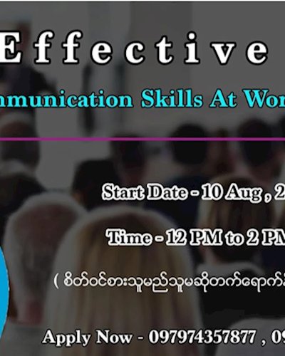 Effective Communication Skill at Work (Seminar) Zipevent