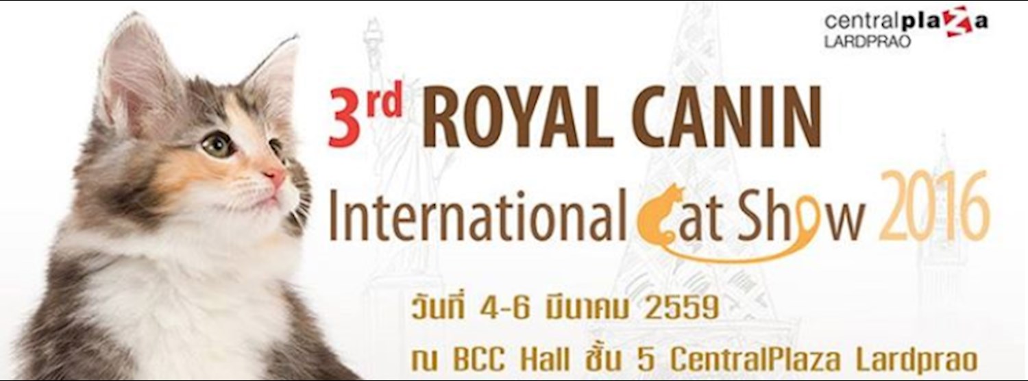 3rd Royal Canin International Cat Show 2016 Zipevent
