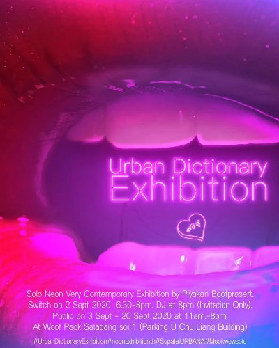 Urban Dictionary Exhibition Zipevent