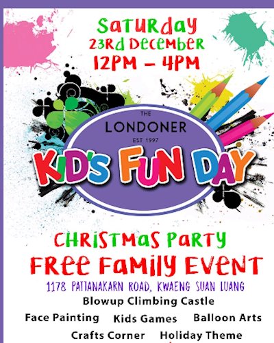 Christmas Kids Fun Day Zipevent