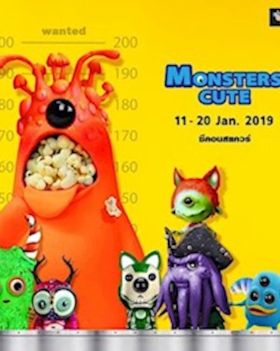 Monsters Cute Zipevent