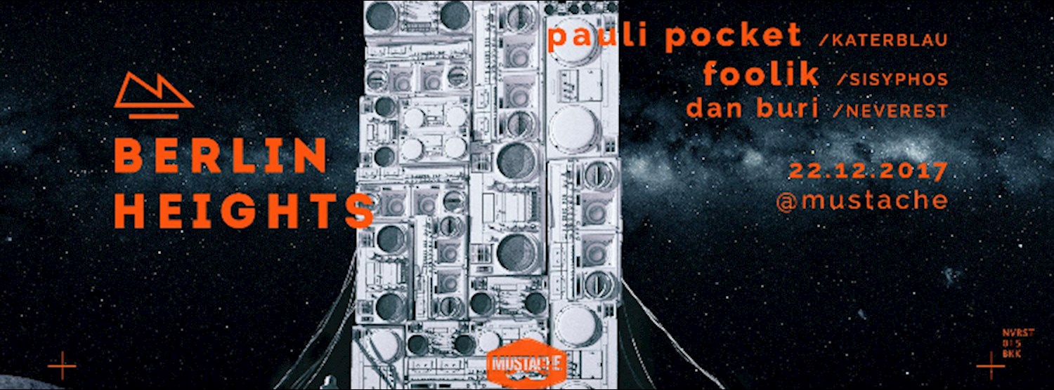 Berlin Heights - Pauli Pocket [Katerblau] + Foolik [Sisyphos] Zipevent