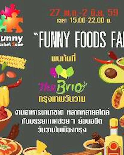 Funny Foods Fair @ The Brio Zipevent
