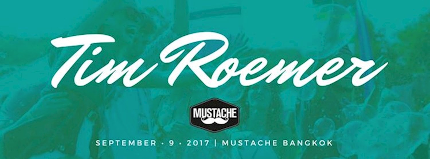 Free After Party w/ Tim Roemer feat Sarah de la Rosa at Mustache Zipevent