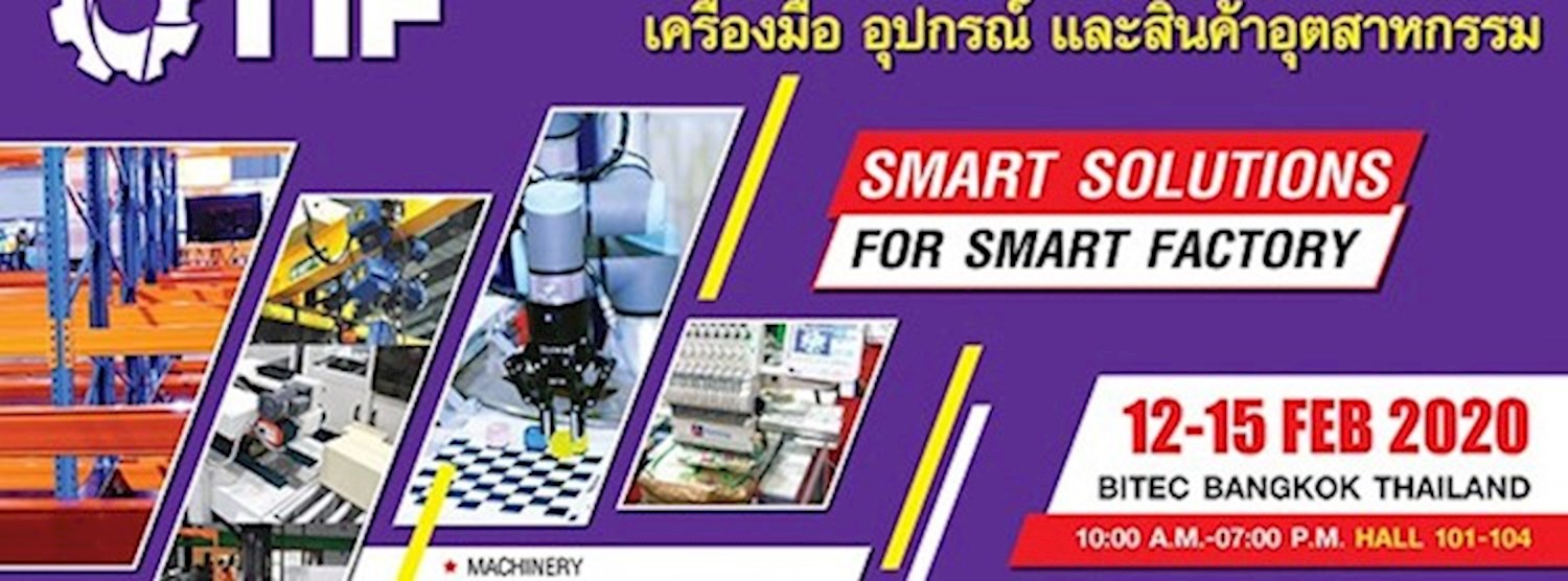 Thailand Industrial Fair 2020 Zipevent