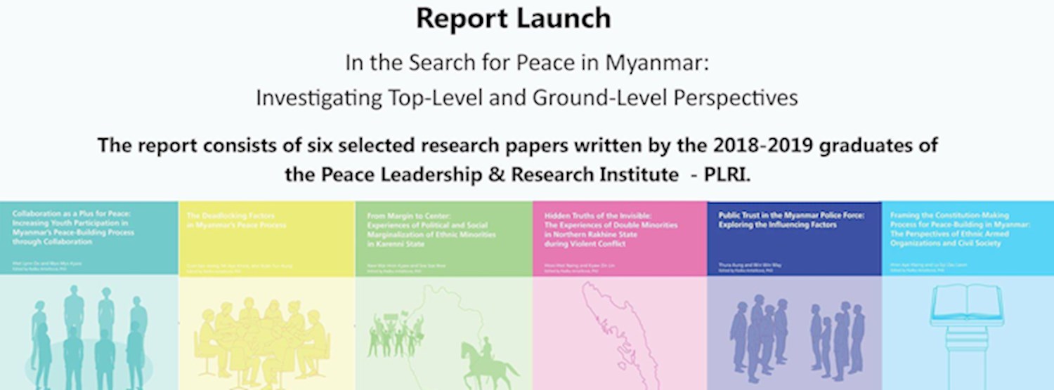 PLRI Research Report Launch: In the Search for Peace in Myanmar Zipevent