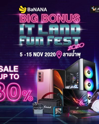 Banana Big Bonus IT LAND FUN FEST 2020 Zipevent