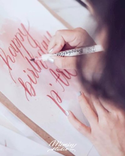 Big Brush Lettering  Zipevent