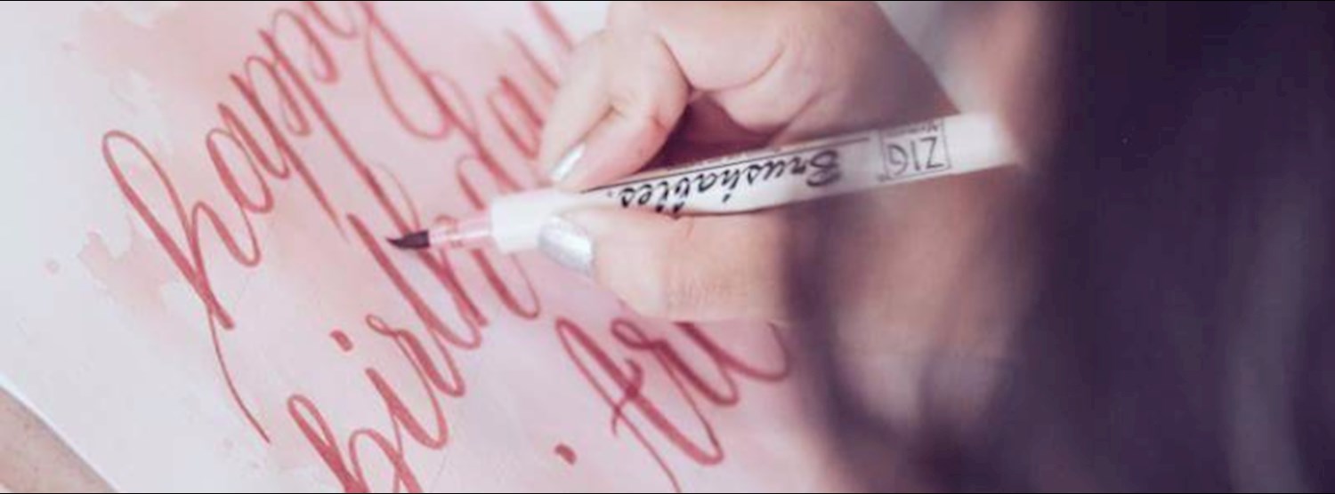 Big Brush Lettering  Zipevent