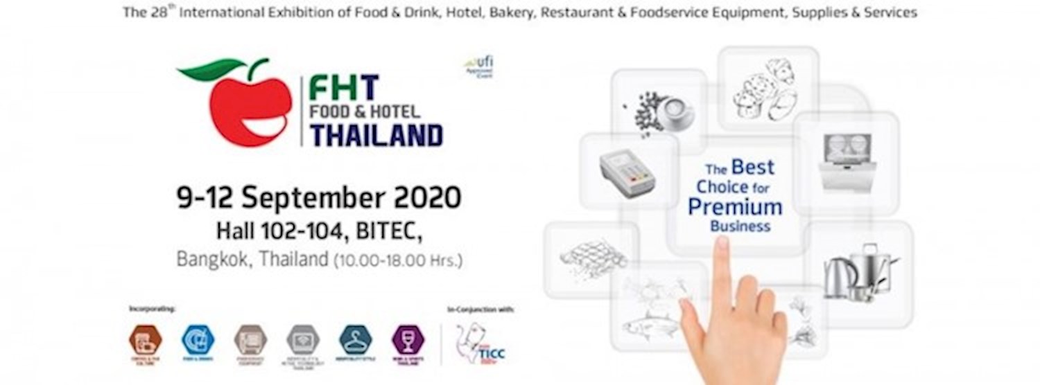 Food & Hotel Thailand (FHT) 2020 Zipevent