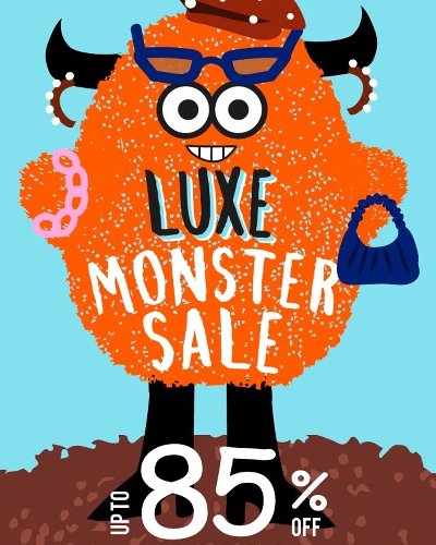 Central LUXE Monster Zipevent