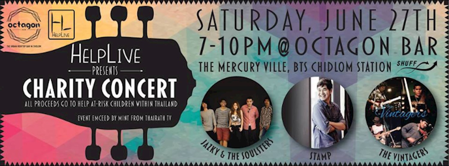  HelpLive Free Charity Concert Zipevent