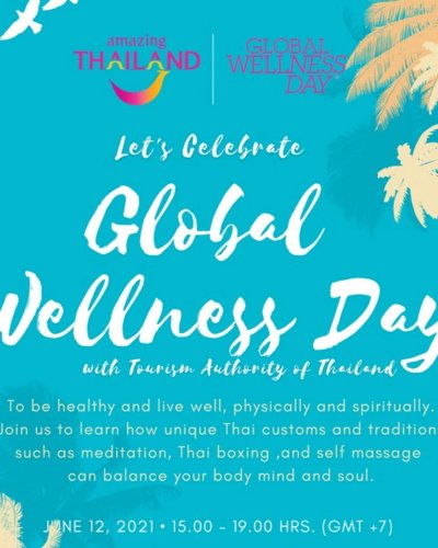 Amazing Thailand Global Wellness Day 2021 Virtual Celebration Zipevent