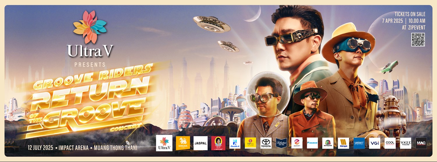 Ultra V presents GROOVE RIDERS RETURN OF THE GROOVE CONCERT Zipevent