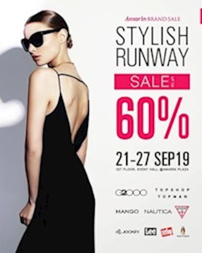 Amarin Brand Sale : Stylish Runway Zipevent