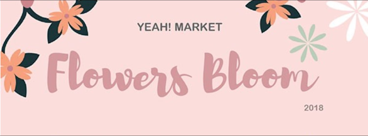YEAH! MARKET : Flowers Bloom Zipevent