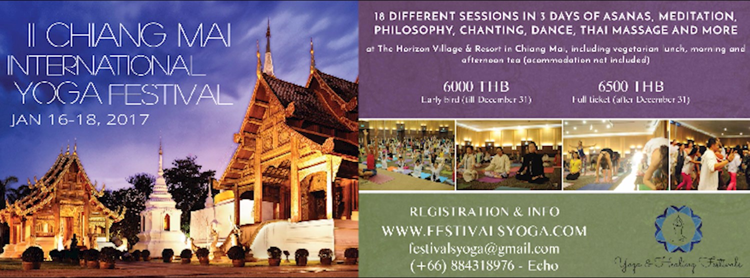 Chiang Mai International Yoga Festival Zipevent