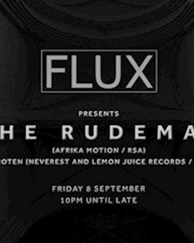 FLUX Welcomes The Rudeman Zipevent