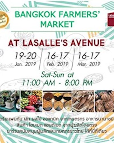 Bangkok Farmers’ Market at Lasalle Avenue Zipevent