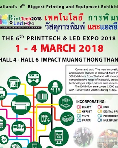 The 5th Printtech & Led Expo 2018 Zipevent