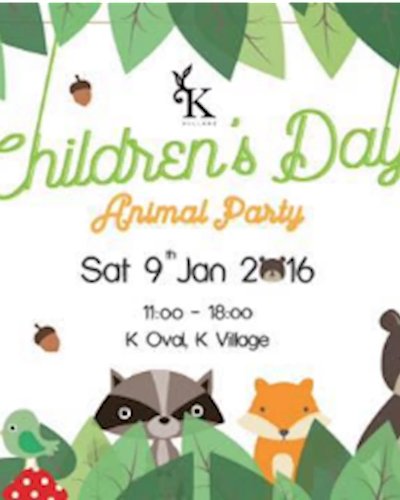 Children’s Day Animal Party Zipevent