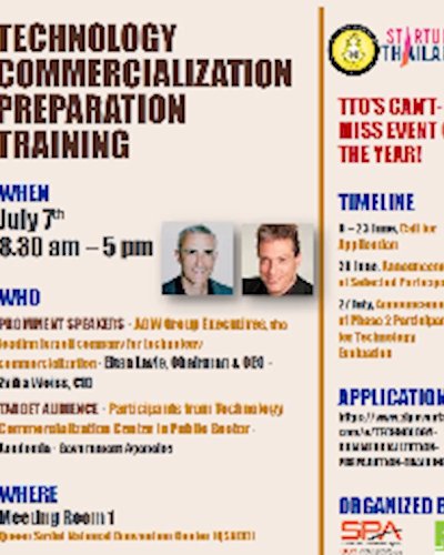 TECHNOLOGY COMMERCIALIZATION PREPARATION TRAINING Zipevent