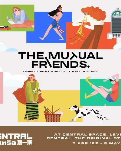 The Mutual Friends. Exhibition by Viput A. x Balloon Art Zipevent