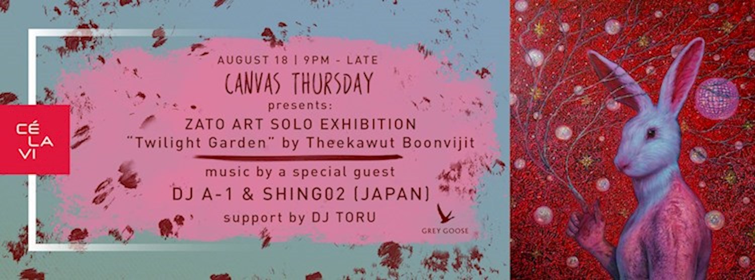 Canvas Thursday pres. Zato Art Exhibition Zipevent
