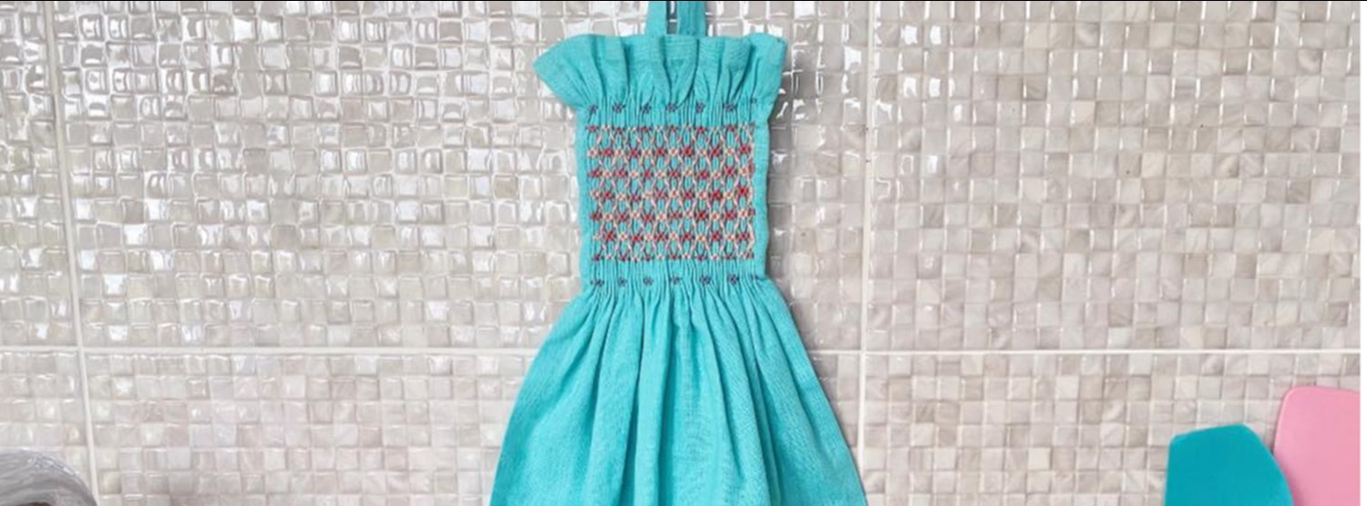 Smock Embroidery Hand Towel Workshop Zipevent