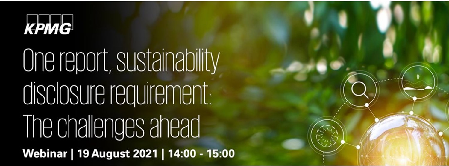 One report, sustainability disclosure requirement: The challenges ahead Zipevent
