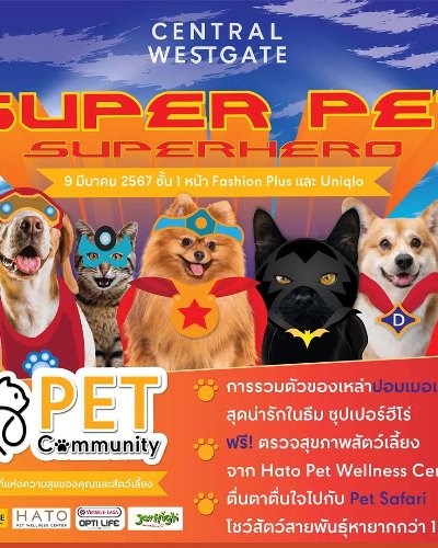 SUPER PET SUPER HERO Zipevent