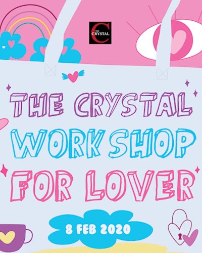 THE CRYSTAL WORKSHOP FOR LOVER Zipevent