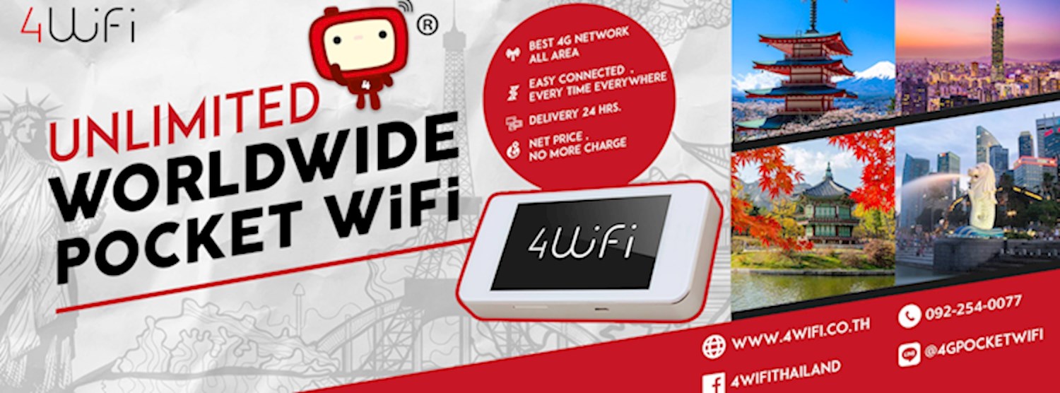 4WIFI Coupon for TITF Fair’2020 Zipevent