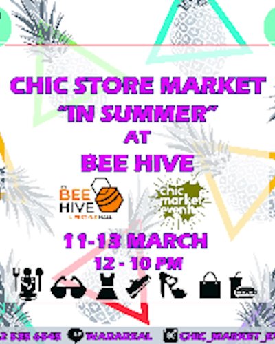 Chic Store Market *in summer* at BEEHIVE Lifestyle Mall Zipevent