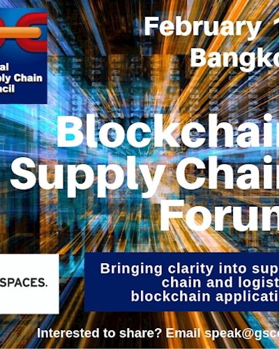 Blockchain Supply Chain Forum Zipevent