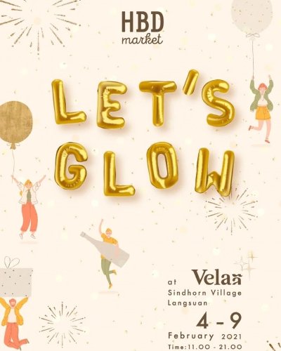 HBD Market : Let's Glow Zipevent
