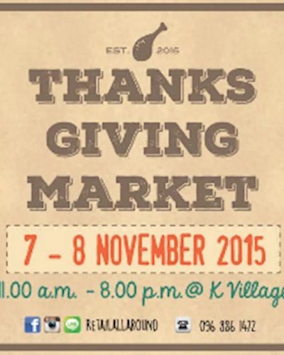 Thanksgiving Market K Village Zipevent