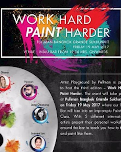 WORK HARD, PAINT HARDER Zipevent