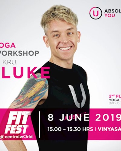 VINYASA WORKSHOP WITH KRU LUKE Zipevent