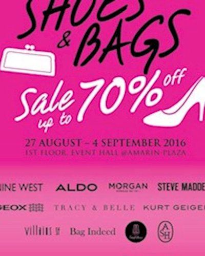 Amarin Brand Sale: Shoes & Bags Sale Up To 70 % Zipevent
