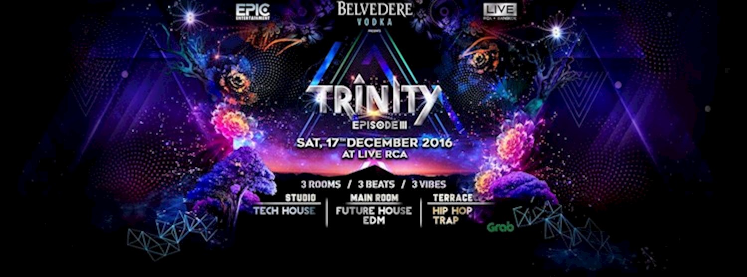 Trinity III at LIVE RCA l Sat 17th December 2016 Zipevent