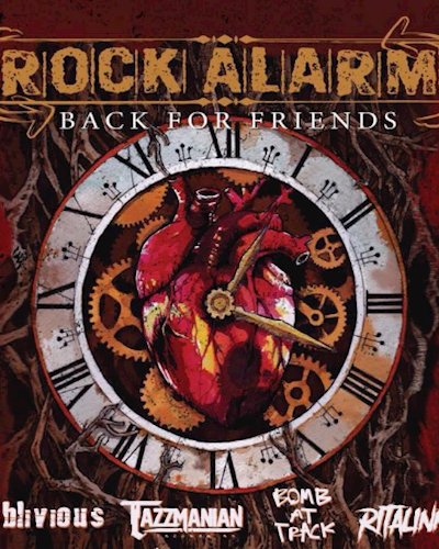 Rock Alarm Back for Friends Zipevent