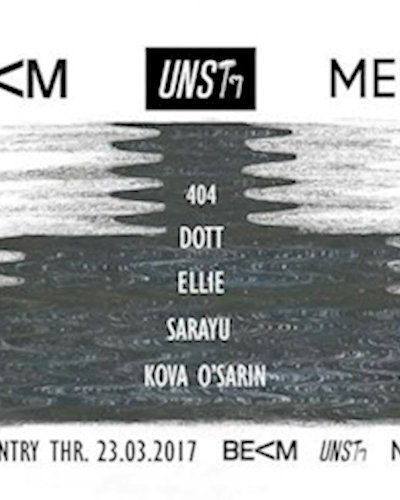 BEAM x MELA x UNSTๆ Zipevent