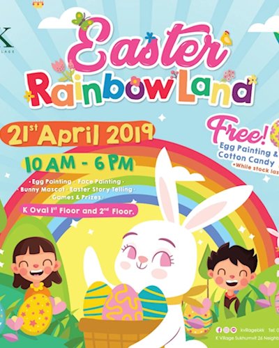 Easter Rainbow Land @ K Village Zipevent