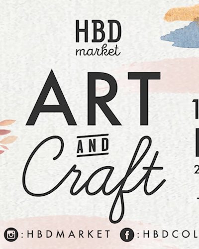 HBD Market "Art & Craft" Zipevent