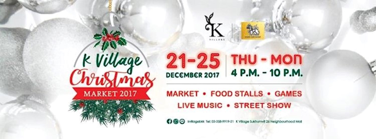 K Village Christmas Market 2017 Zipevent