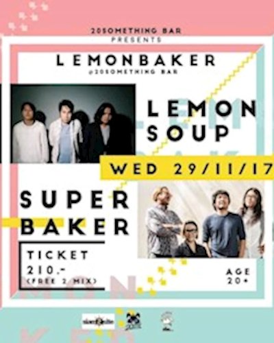 Lemon Baker @20somethingbar Zipevent